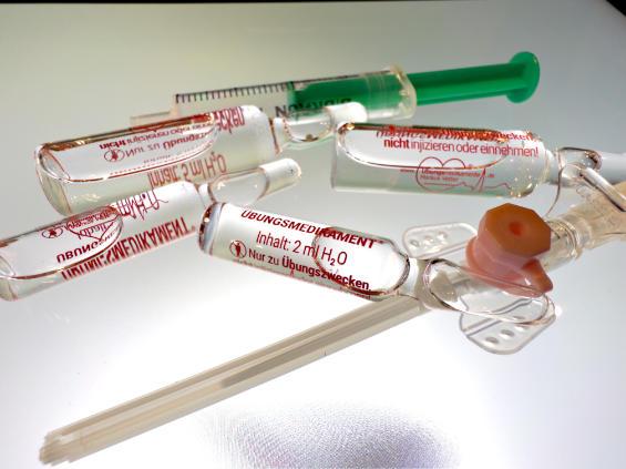 Wir schulen mit Übungsmedikamenten